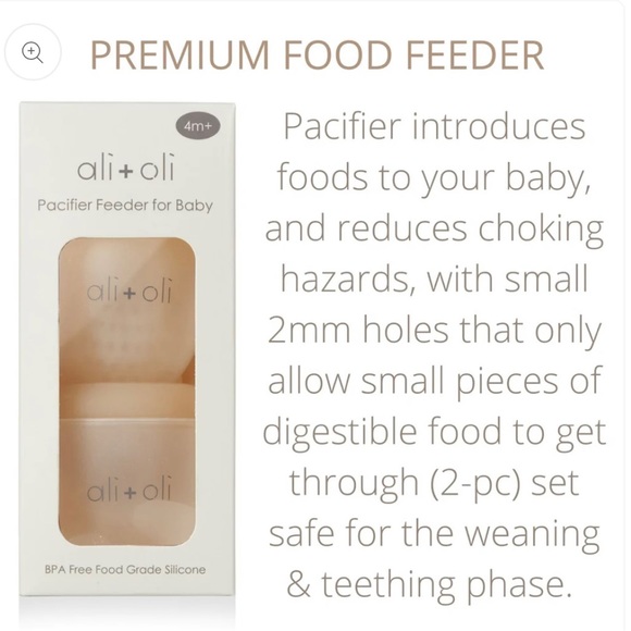 Ali & Oli Baby pacifier feeder - Picture 3 of 3